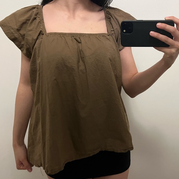 Brown Blouse - Picture 3 of 3